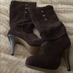 ‼️SALE‼️ Suede Platform Boots